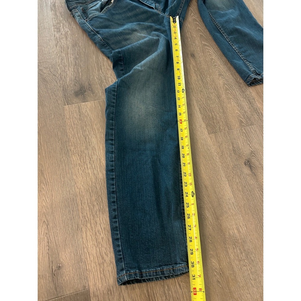Levis 559 Relaxed Straight Leg Jeans Mens 34x32 Medium Wash Blue 00559-0340 - Picture 10 of 12